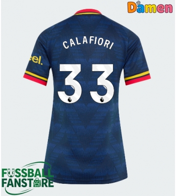 Arsenal Riccardo Calafiori #33 Replik Auswärtstrikot Damen 2026-27 Kurzarm
